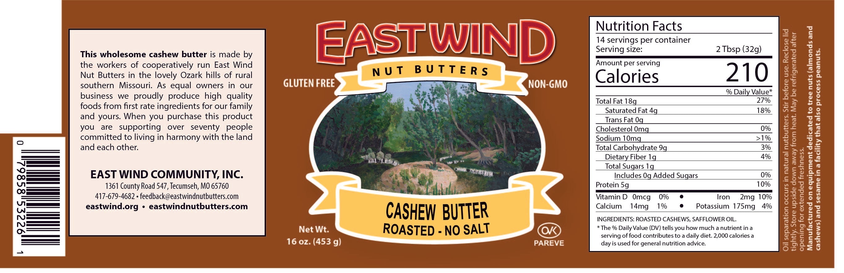 Cashew Butter- 2 Ingredients