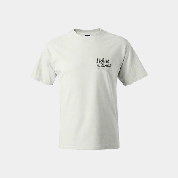 Kevmo's "What A Treat" Wordmark Short-Sleeve T-Shirt
