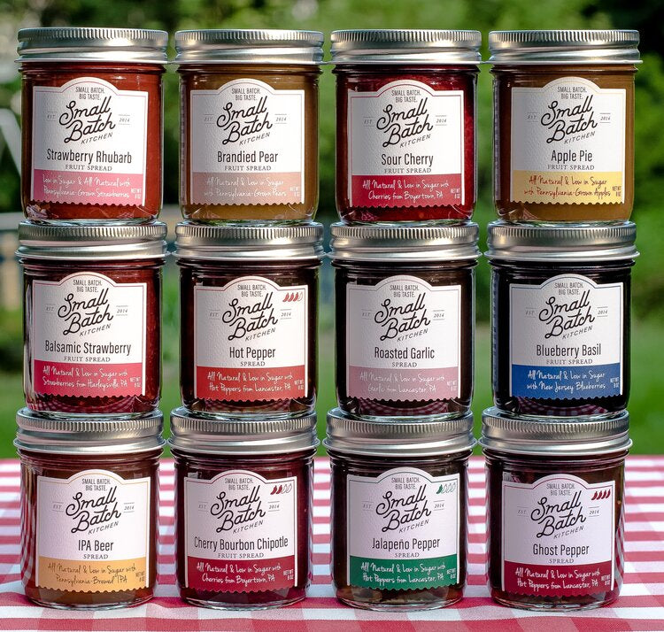 Small Batch Kitchen Balsamic Strawberry Jam