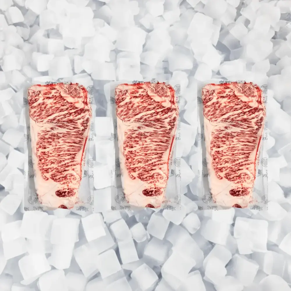 A5 Japanese Wagyu NY Strip Steak (Bulk Case)