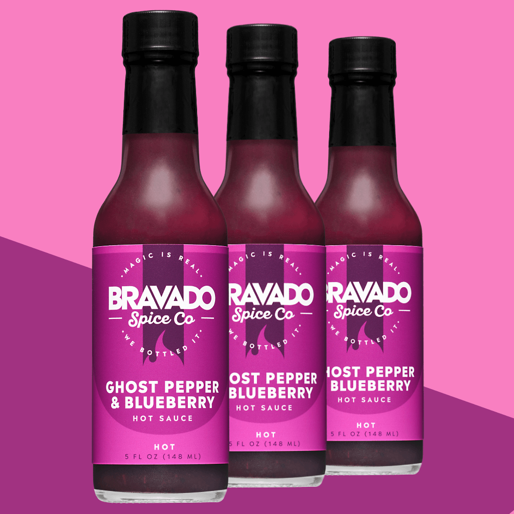 Ghost Pepper & Blueberry Hot Sauce - Hot Ones Season 3
