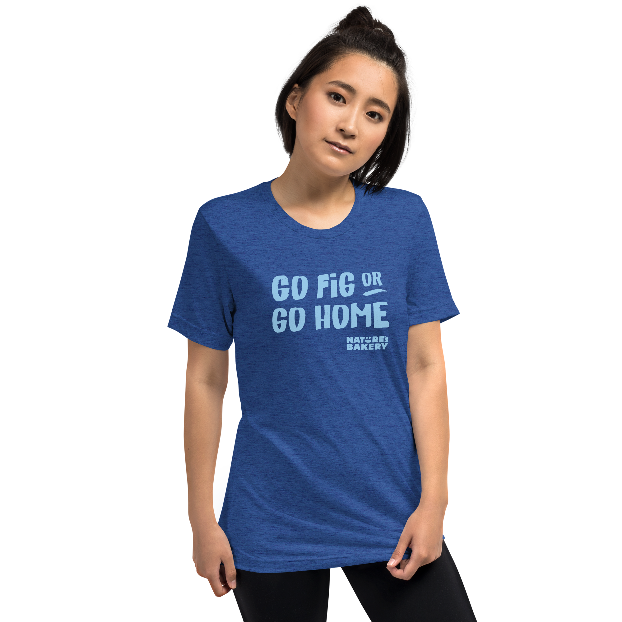 Go Fig Graphic Tee - Blueberry