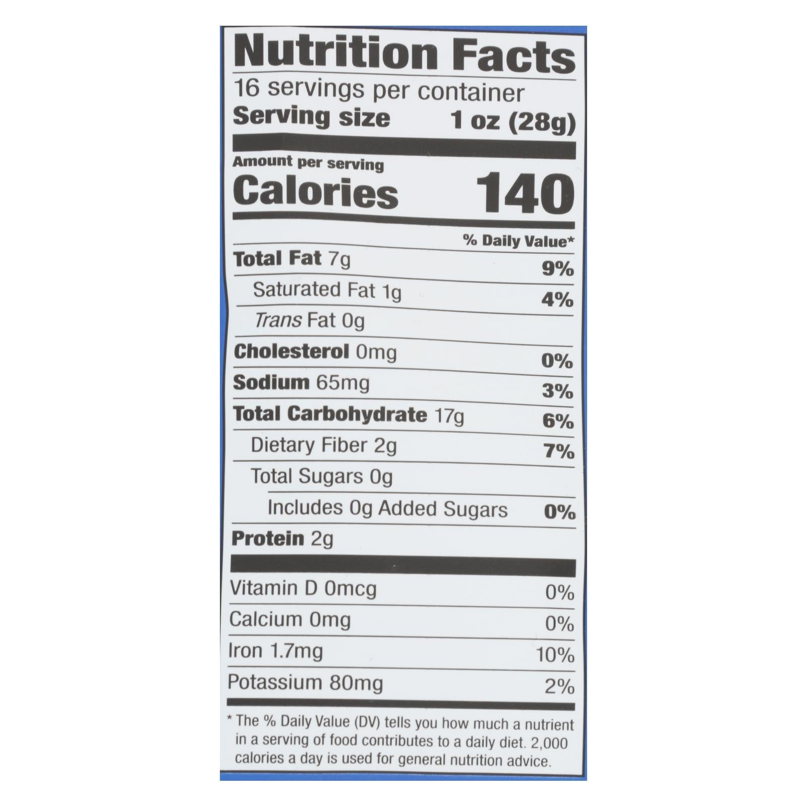 Garden of Eatin' Blue Corn Tortilla Chips, 16 Oz. (Pack of 12)