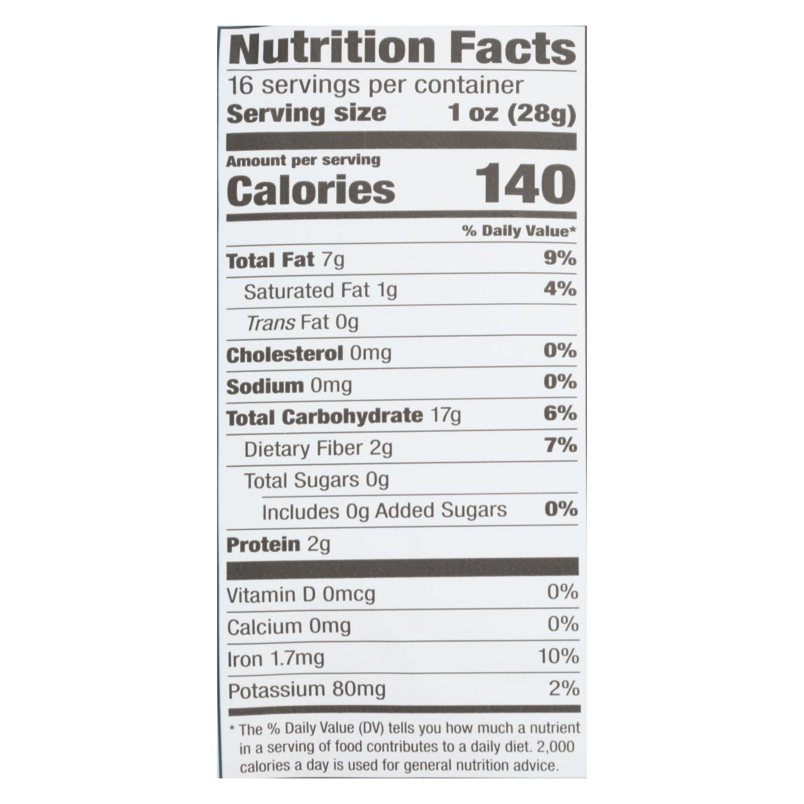Garden of Eatin' Unsalted Blue Corn Tortilla Chips, 16 Oz. (Pack of 12)