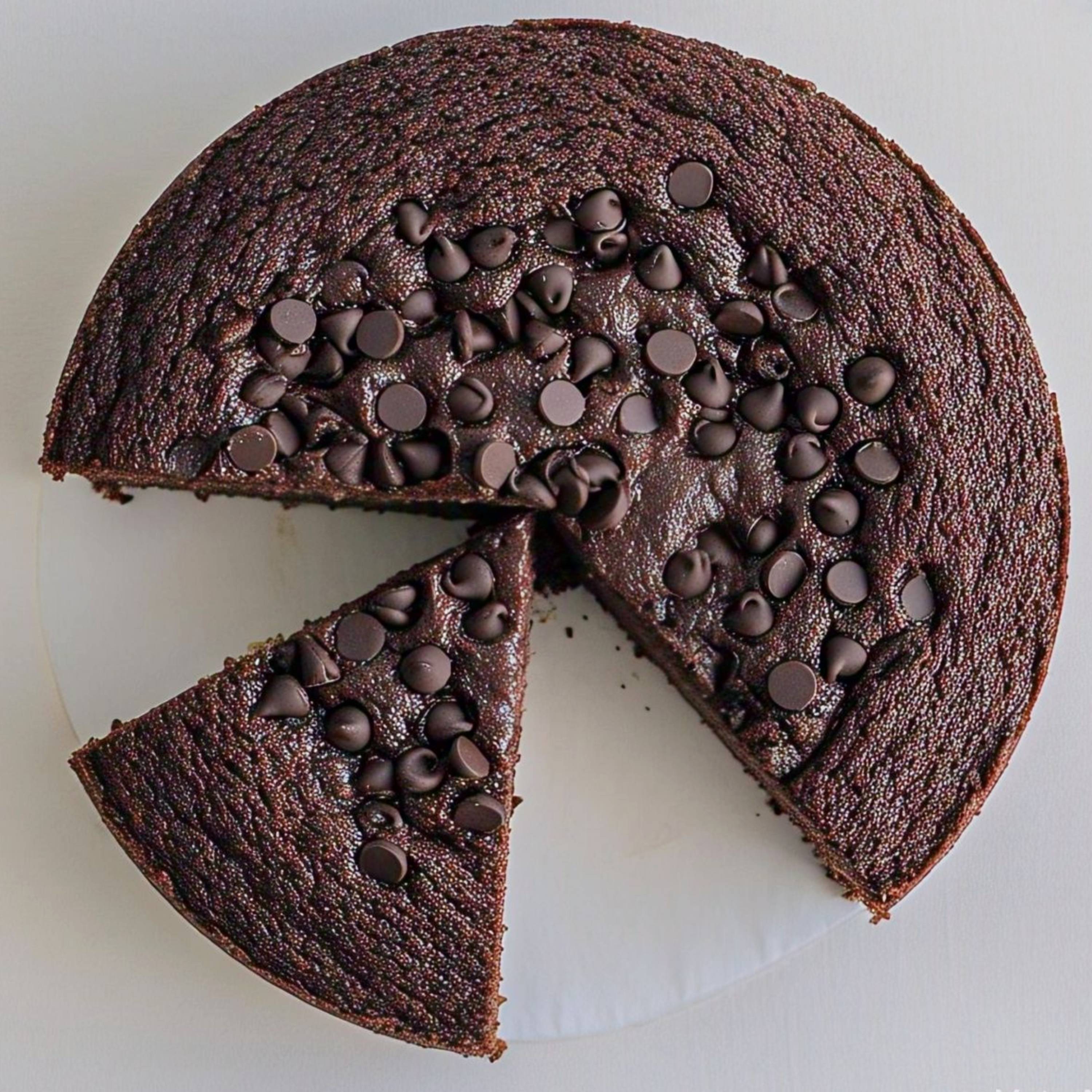 Andy Anand Sugar-Free Dark Chocolate Chip Cake, 9-Inch, 2.8 lb – Diabetic-Friendly, No Preservatives, Gourmet Perfectly Boxed Birthday Gift