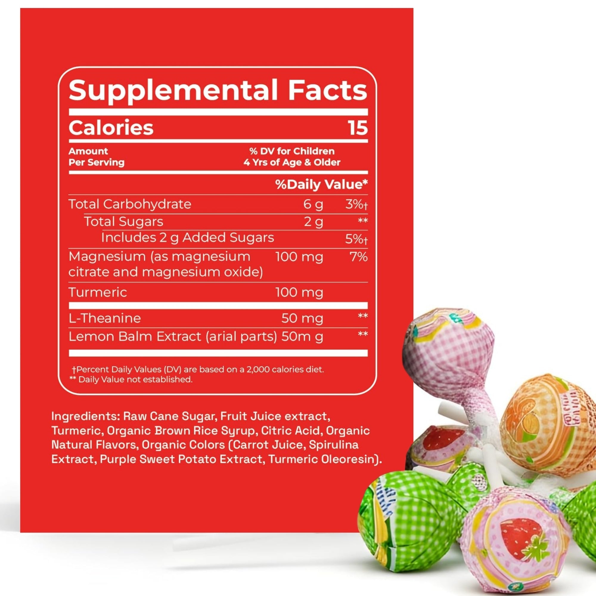 Andy Anand Sugar-Free Magnesium Lollipops & Sweet-Calm Combo, 29 ct, 8.8 oz – Real Fruit Juice, Keto, Kids Support, Birthday Gift Box