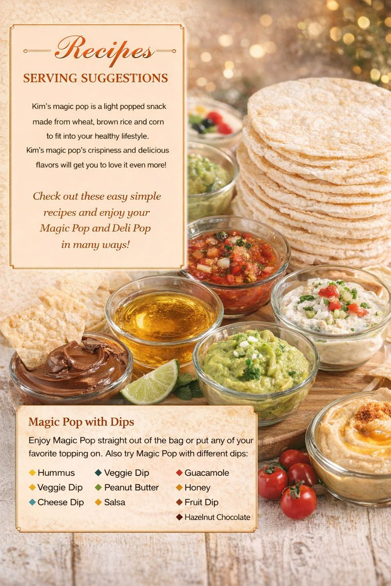 KIM'S MAGIC POP Whole Wheat Flavor