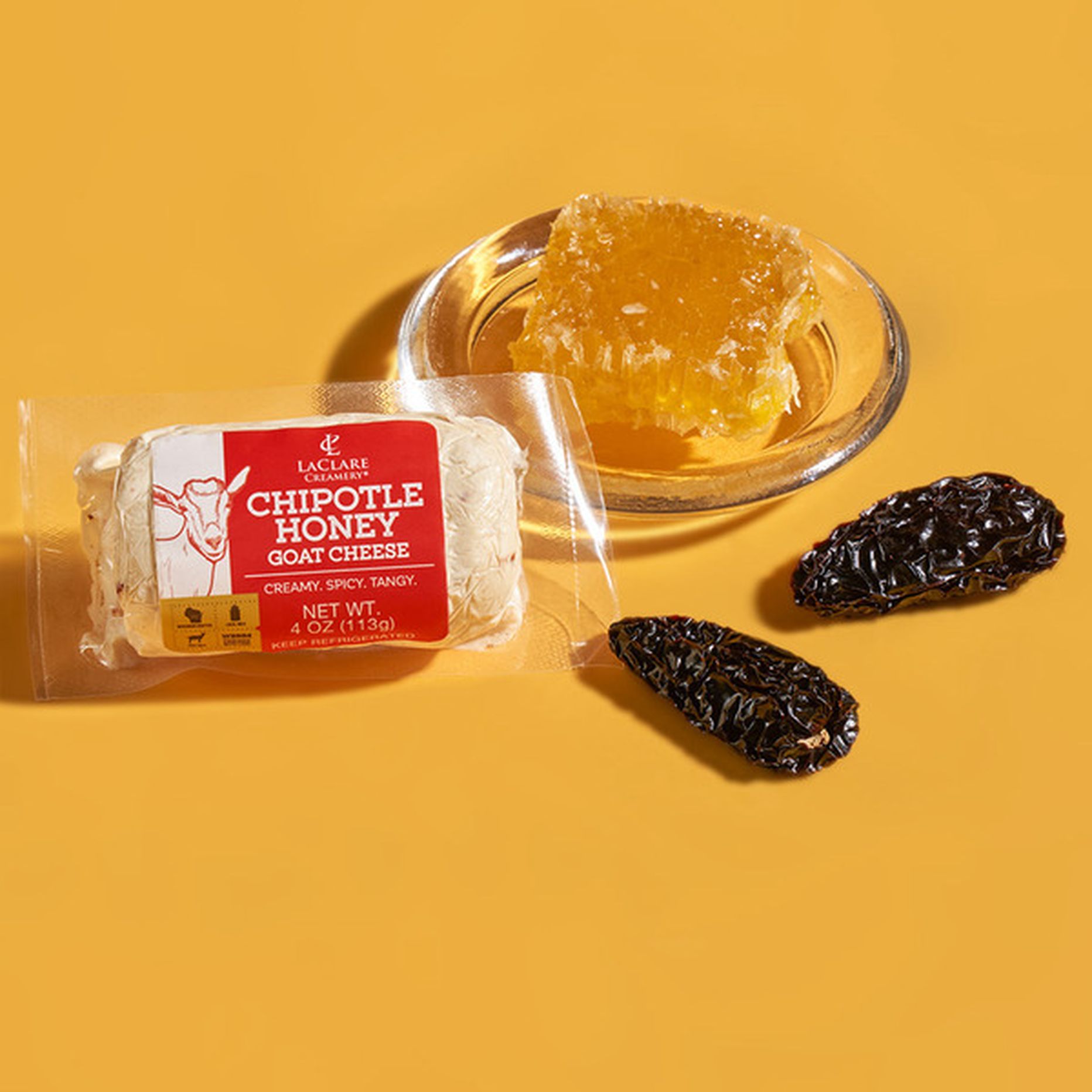 LaClare Chipotle Honey Goat Cheese