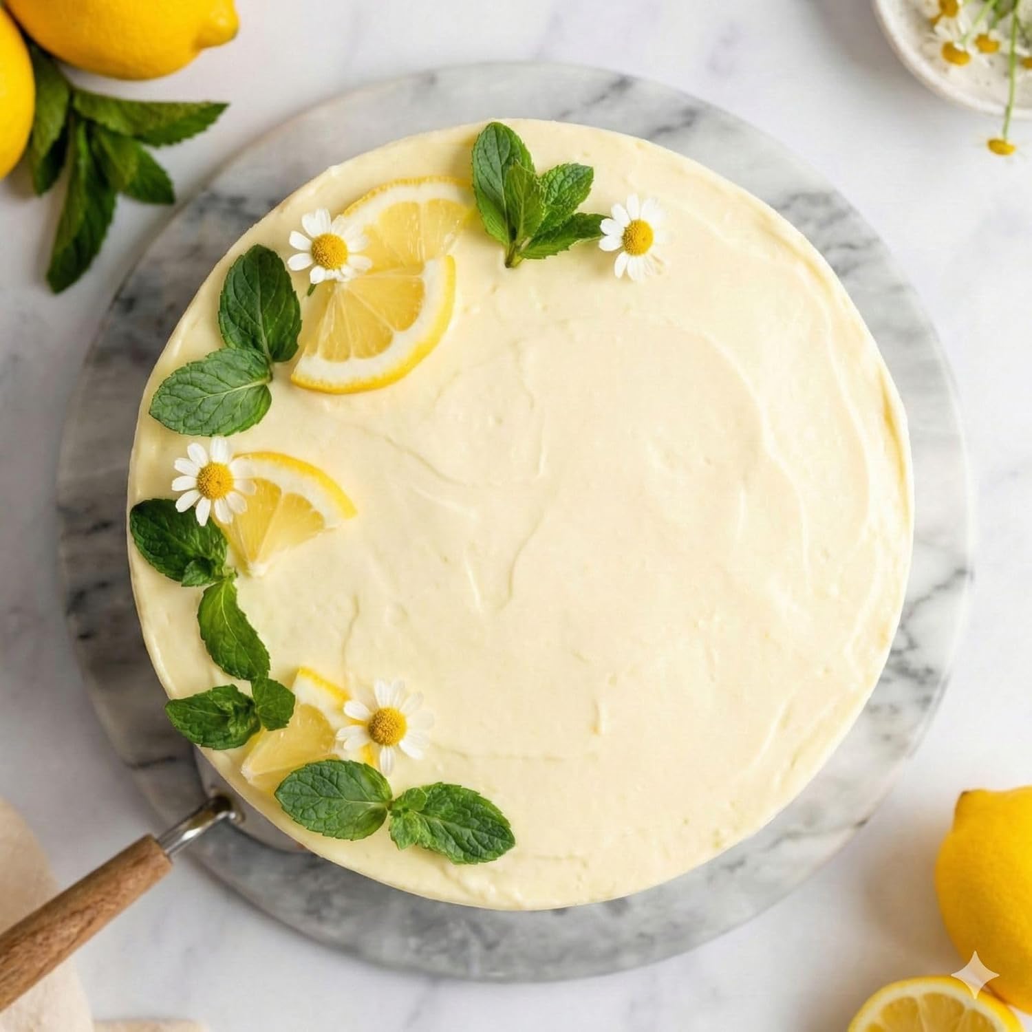 Andy Anand Gluten-Free Dairy-Free Coconut Lemon Cake (9-inch, 2.9 lbs) | Local SoCal Bakery