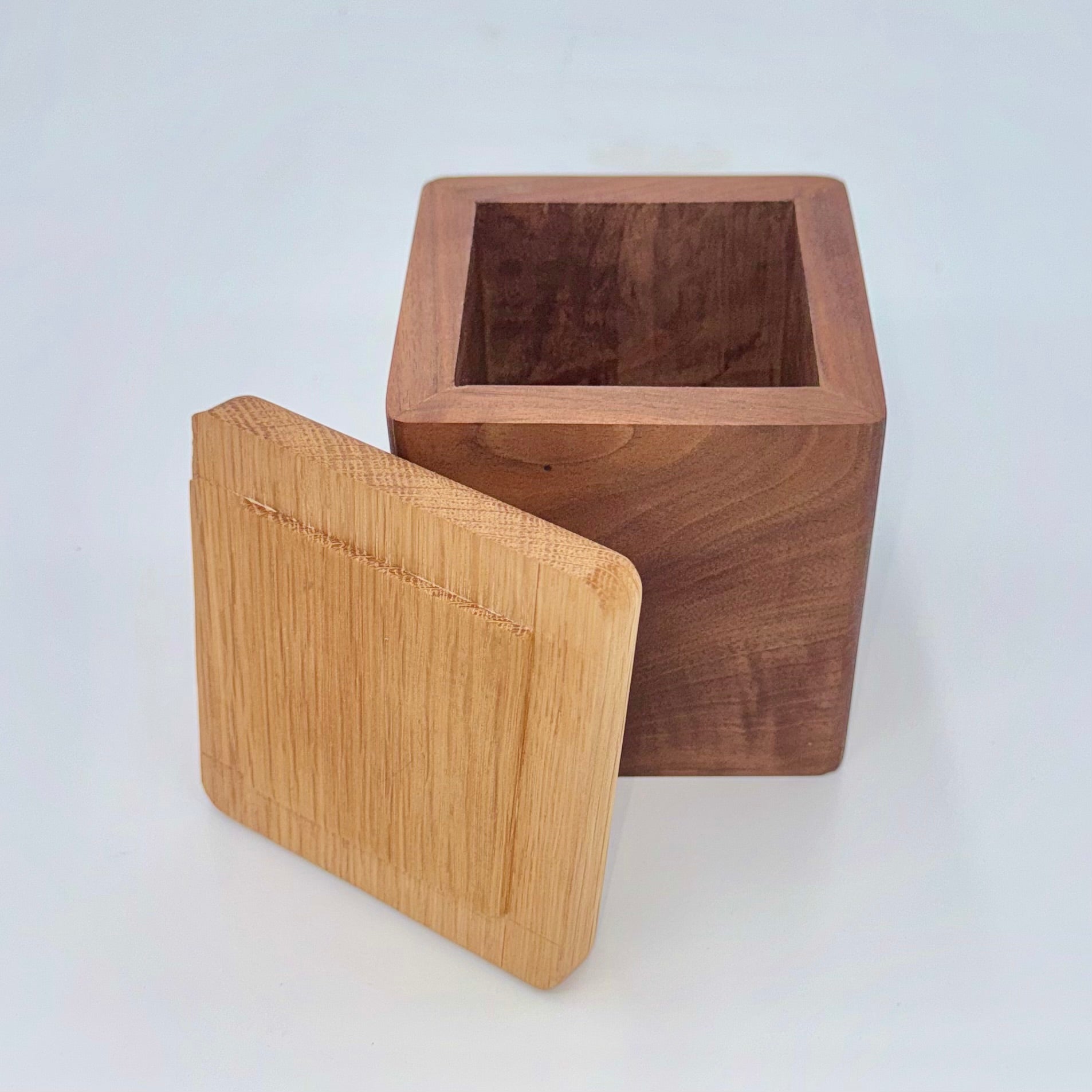 Sawdust Medium Organization Box With Knob
