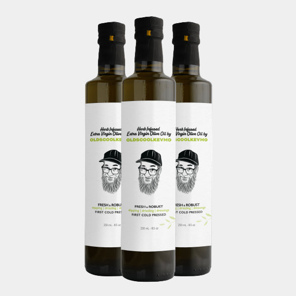 Kevmo's Herb Infused Extra Virgin Olive Oil (250 ML)