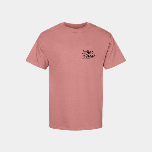 Kevmo's "What A Treat" Wordmark Short-Sleeve T-Shirt