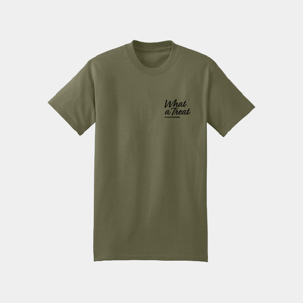Kevmo's "What A Treat" Wordmark Short-Sleeve T-Shirt